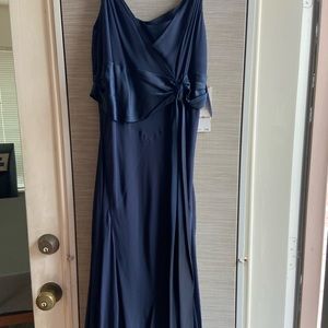 Midnight Blue Long Dress  perfect for Prom